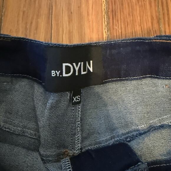 Dolls Kill x BY.DYLN Jeans Carson Wide Leg Cargo Zipper Size XS - Picture 6 of 10